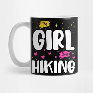 This Girl Loves Hiking - Nature Explorers Design Mug